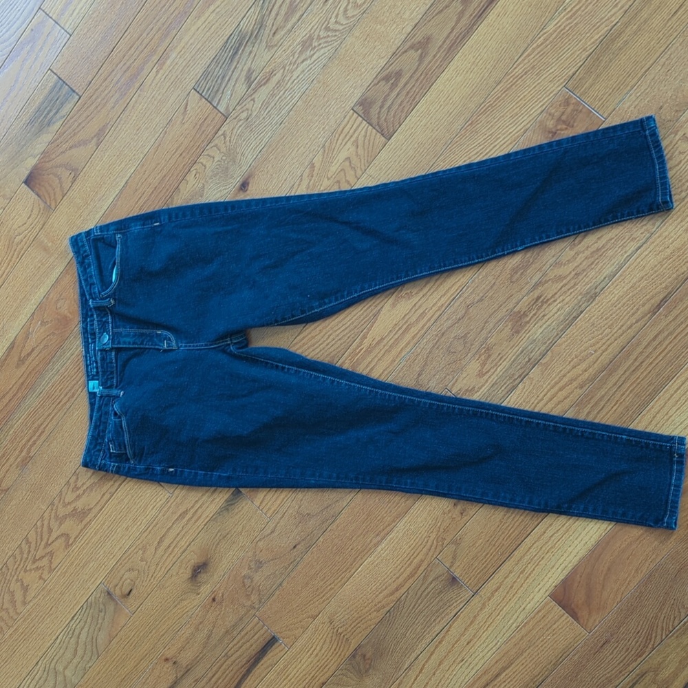 10R Curvy Skinny Mossimo Supply Co Jeans Blue Denim Basic Minimalist Classic 10